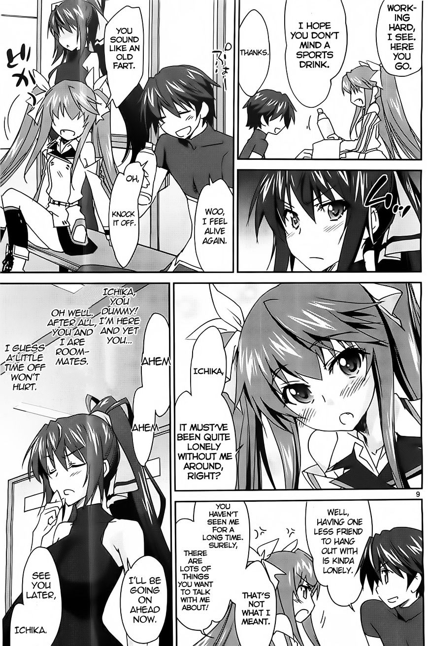 IS (YUUKI Homura) Chapter 6.2 page 11 - Chapter 6.2 : The Transfer Student is My Second Childhood Friend: Part 2-B