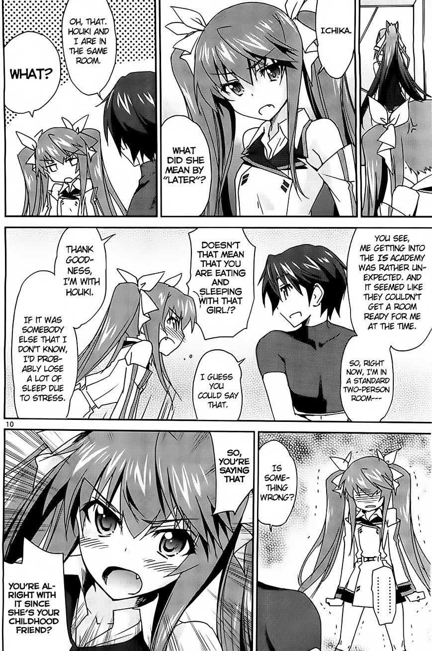 IS (YUUKI Homura) Chapter 6.2 page 12 - Chapter 6.2 : The Transfer Student is My Second Childhood Friend: Part 2-B