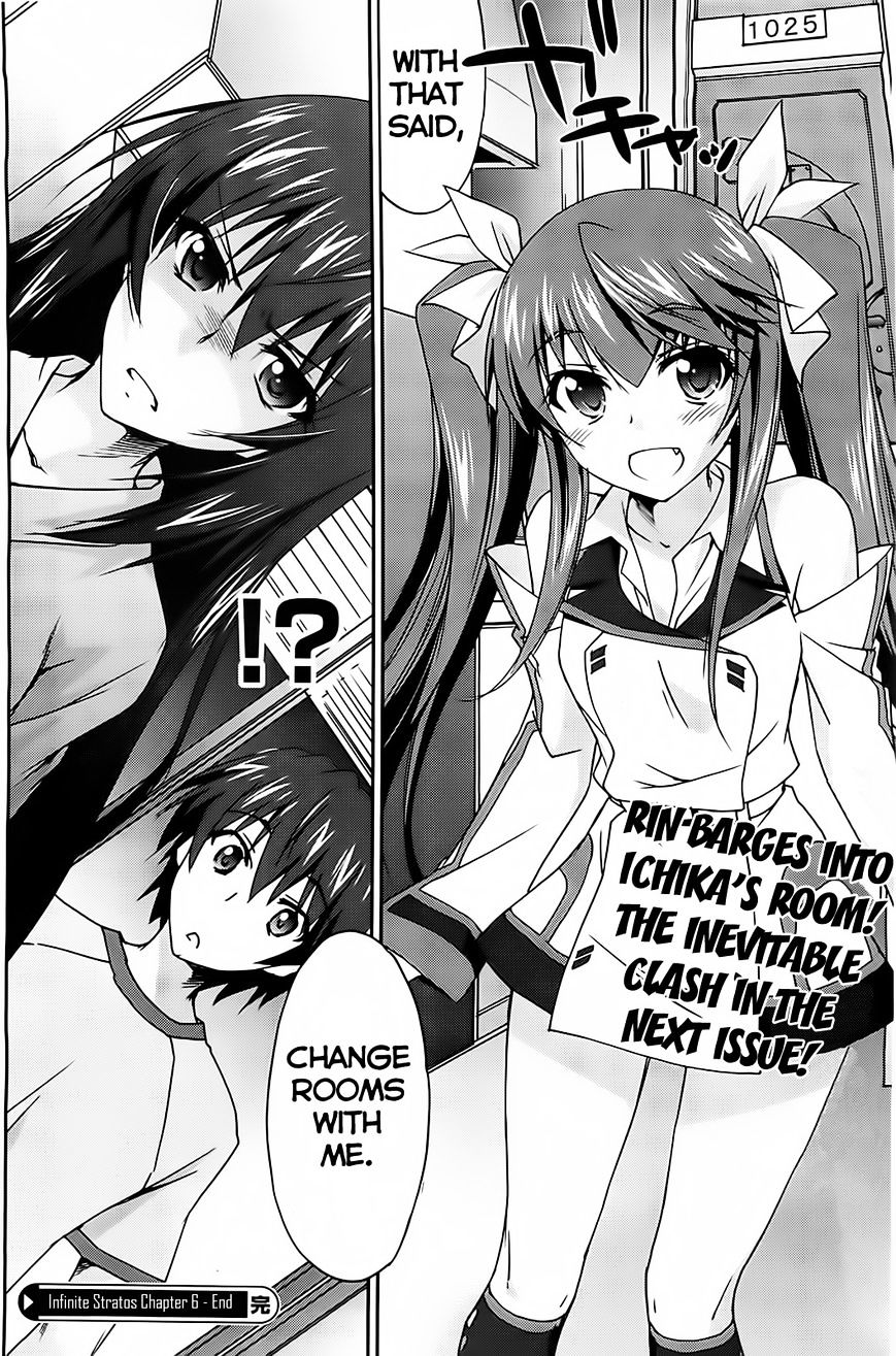 IS (YUUKI Homura) Chapter 6.2 page 14 - Chapter 6.2 : The Transfer Student is My Second Childhood Friend: Part 2-B