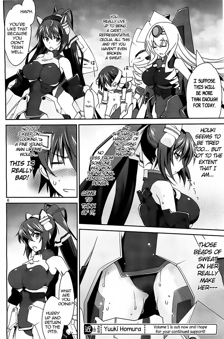 IS (YUUKI Homura) Chapter 6.2 page 8 - Chapter 6.2 : The Transfer Student is My Second Childhood Friend: Part 2-B