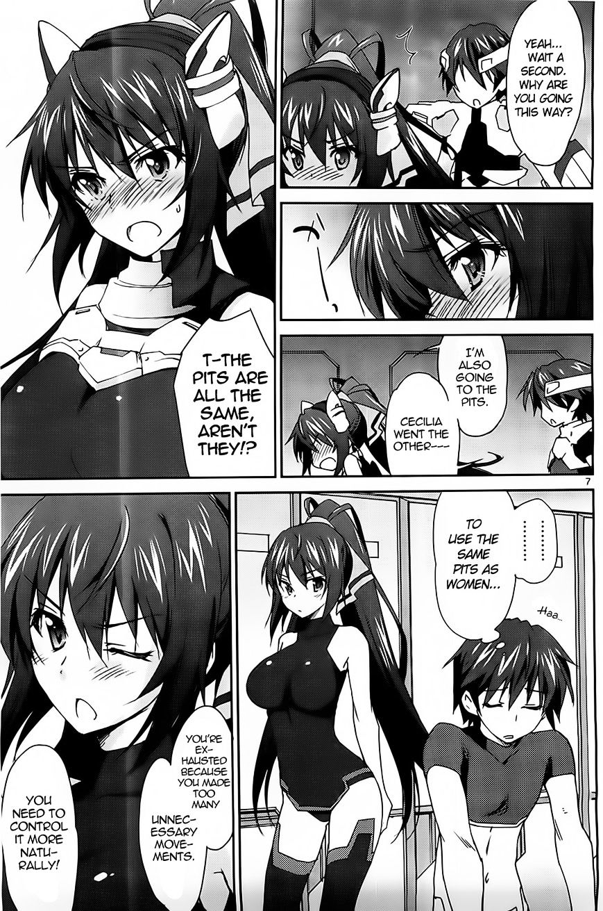 IS (YUUKI Homura) Chapter 6.2 page 9 - Chapter 6.2 : The Transfer Student is My Second Childhood Friend: Part 2-B