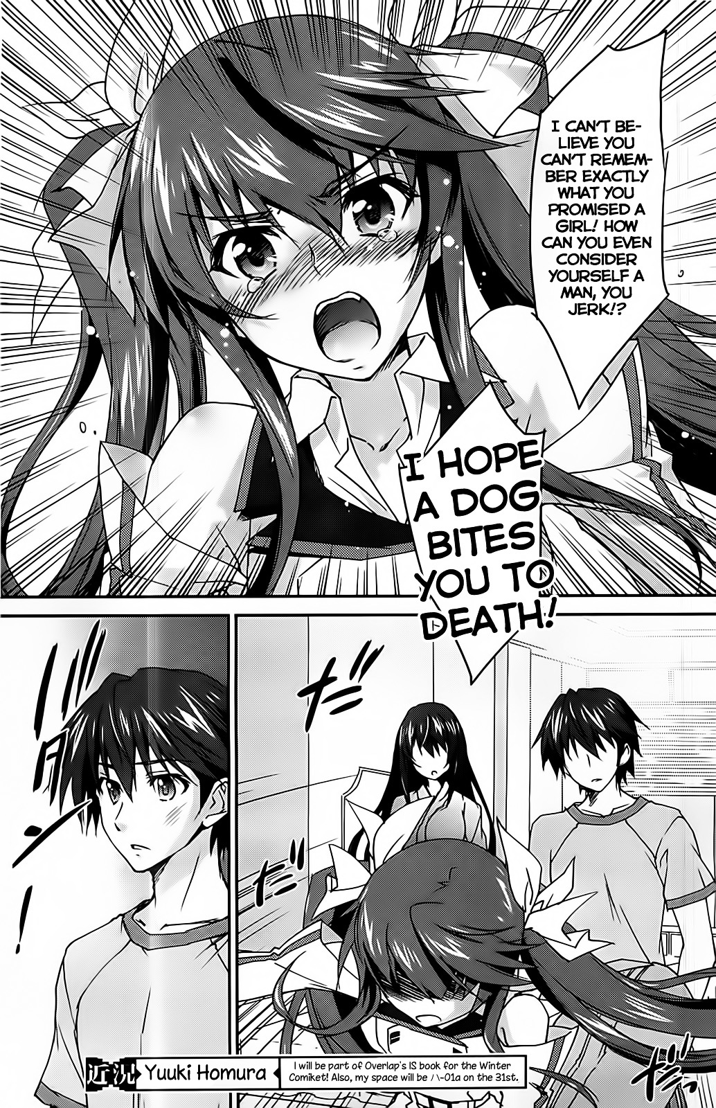IS (YUUKI Homura) Chapter 7 page 11 - Chapter 7 : The Transfer Student is My Second Childhood Friend: Part 3