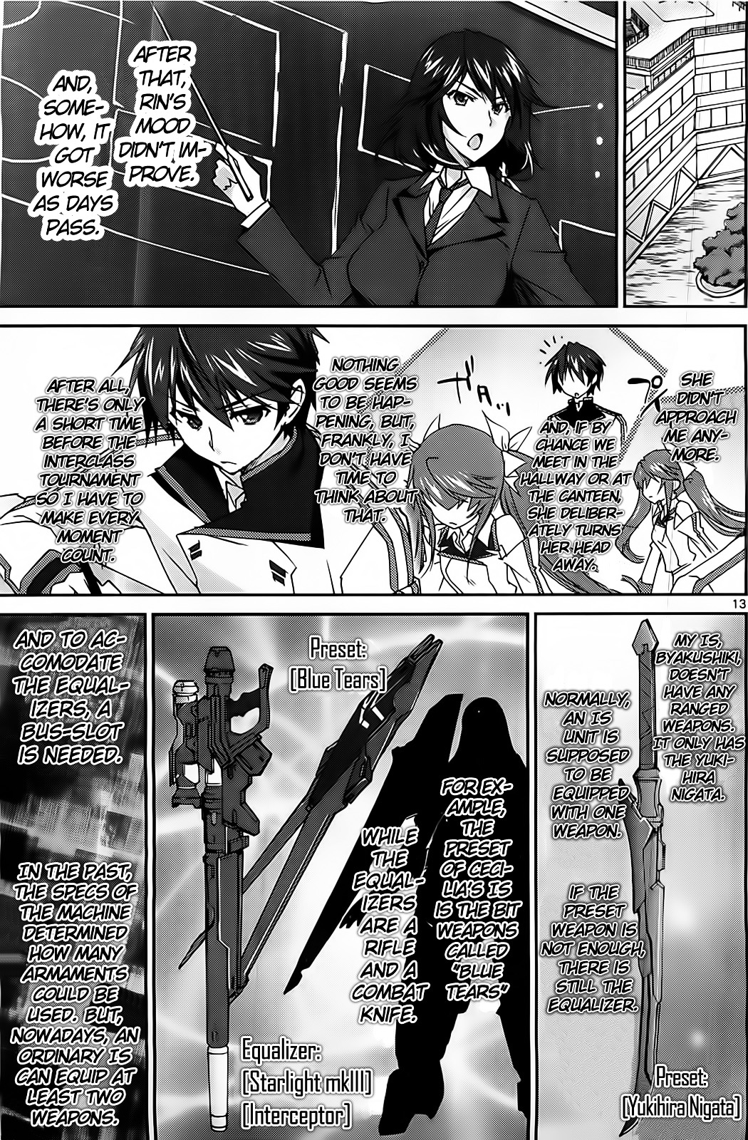 IS (YUUKI Homura) Chapter 7 page 15 - Chapter 7 : The Transfer Student is My Second Childhood Friend: Part 3