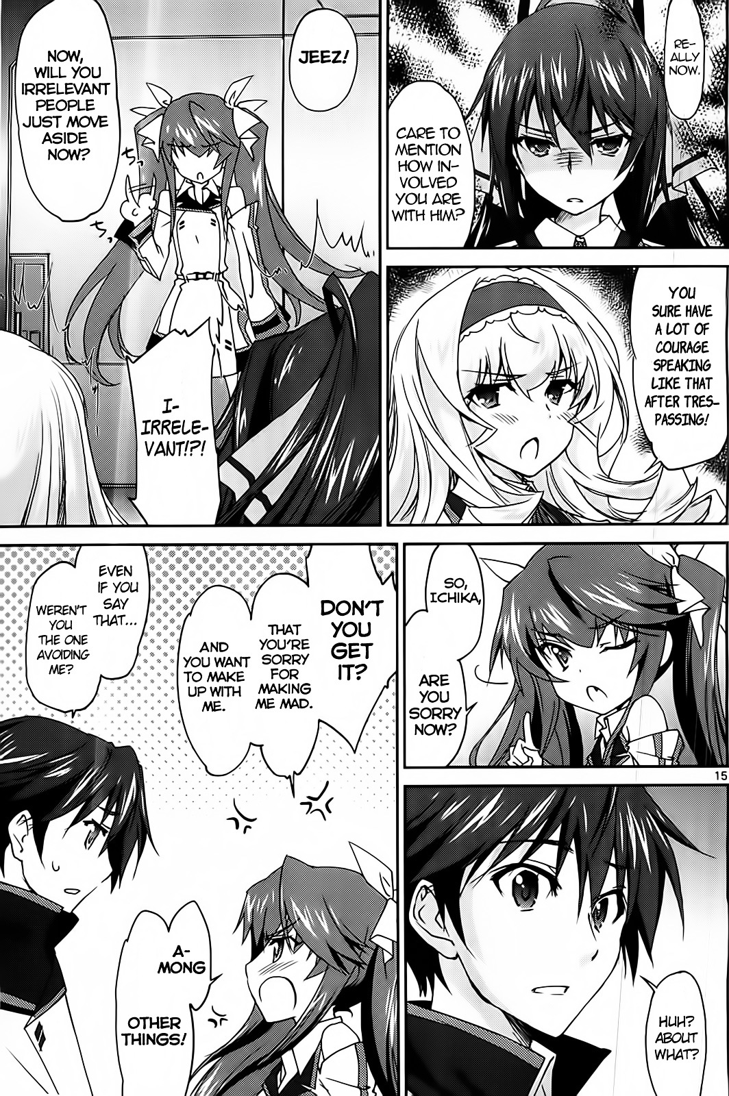 IS (YUUKI Homura) Chapter 7 page 17 - Chapter 7 : The Transfer Student is My Second Childhood Friend: Part 3
