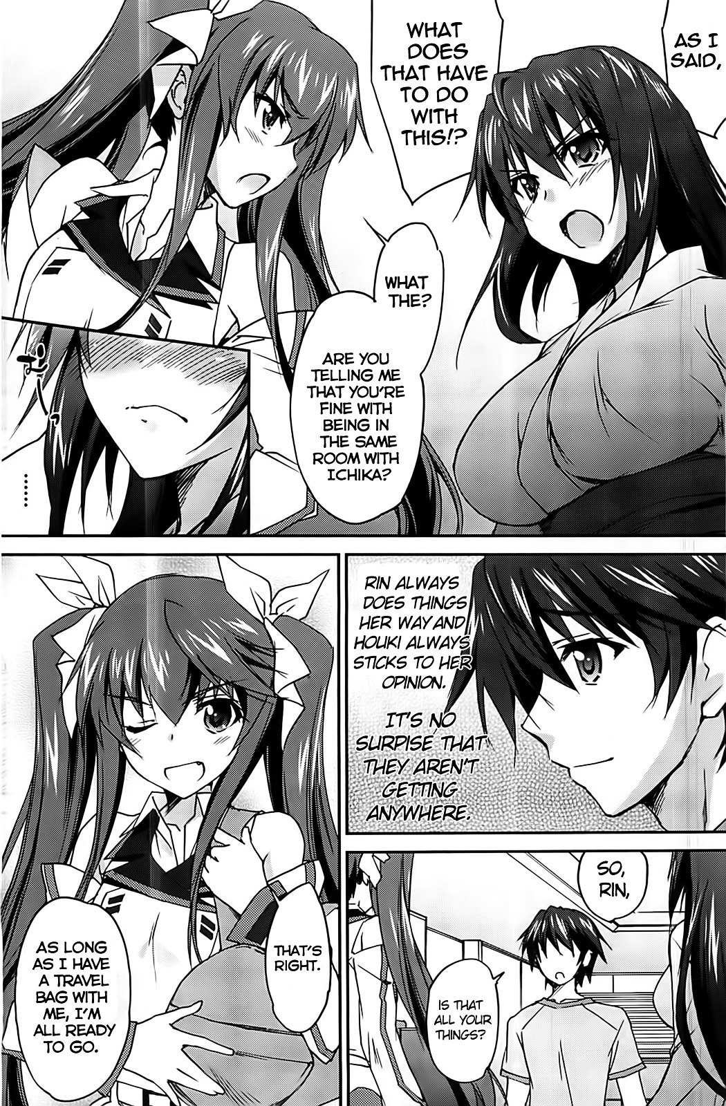 IS (YUUKI Homura) Chapter 7 page 5 - Chapter 7 : The Transfer Student is My Second Childhood Friend: Part 3