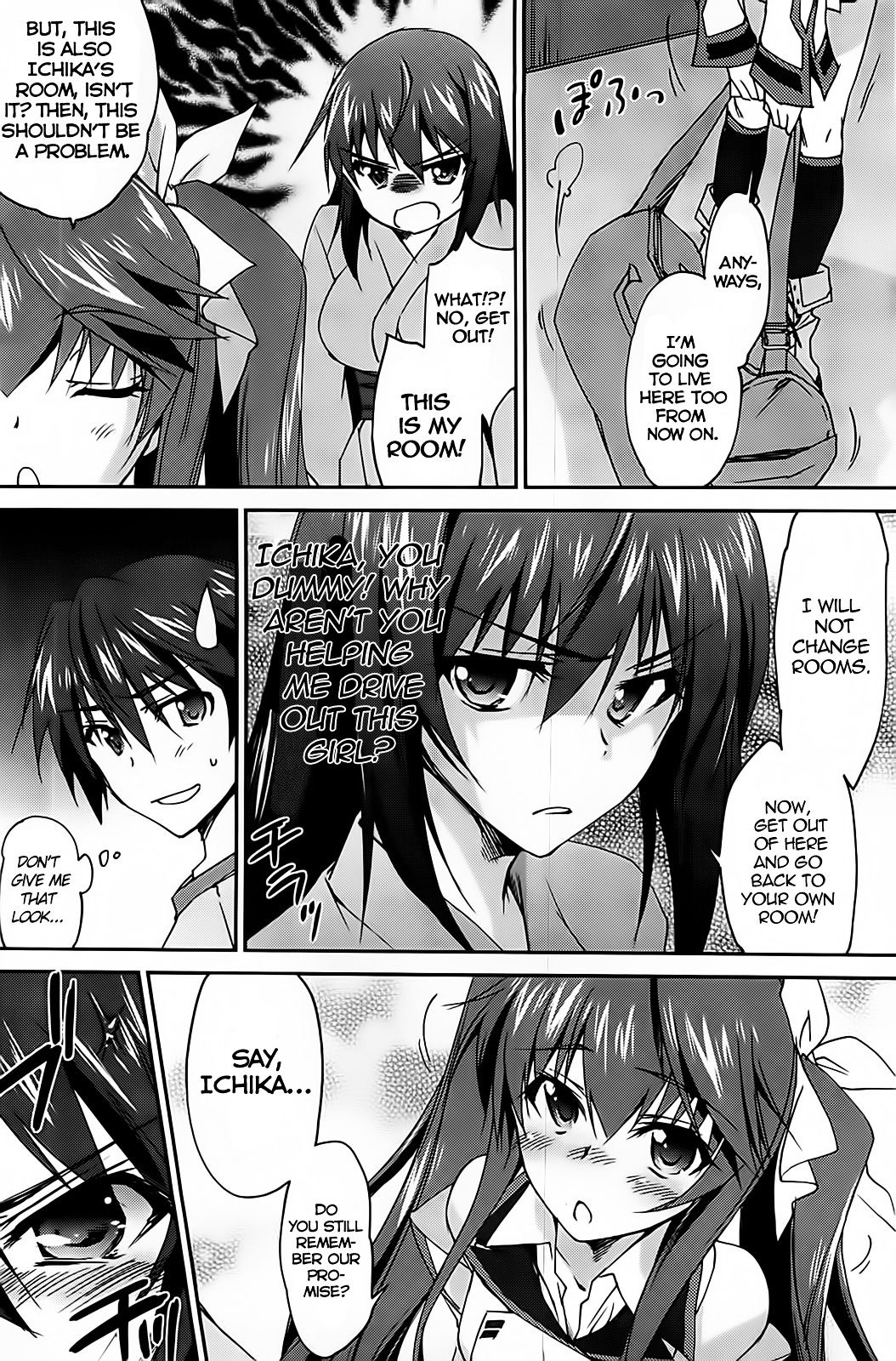 IS (YUUKI Homura) Chapter 7 page 6 - Chapter 7 : The Transfer Student is My Second Childhood Friend: Part 3