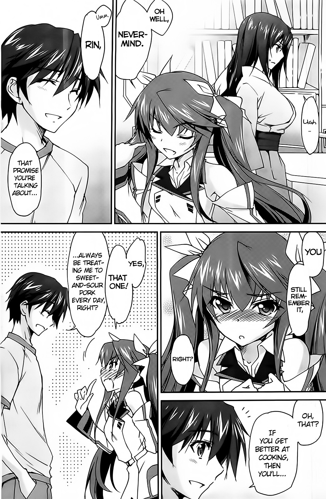 IS (YUUKI Homura) Chapter 7 page 9 - Chapter 7 : The Transfer Student is My Second Childhood Friend: Part 3