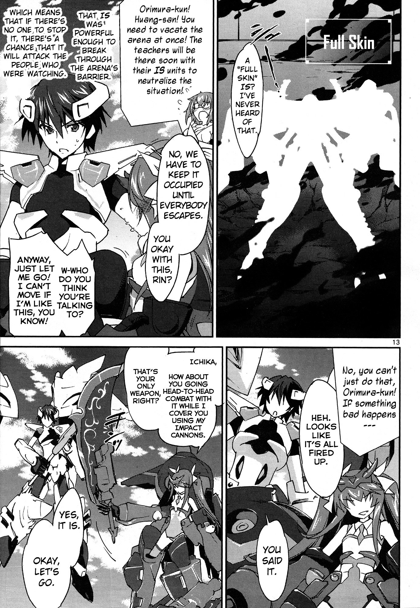 IS (YUUKI Homura) Chapter 8 page 13 - Chapter 8 : Decisive Battle! The Class League Match Part 1