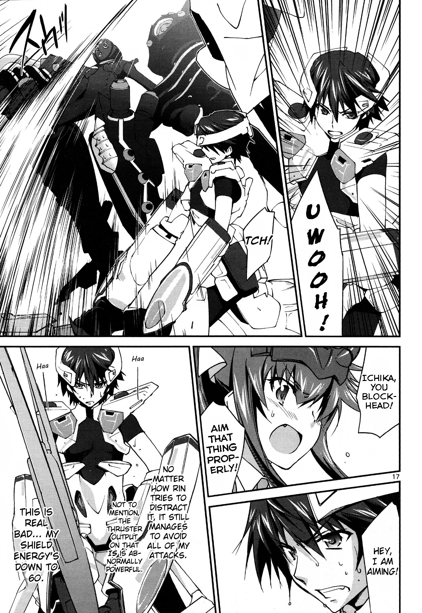 IS (YUUKI Homura) Chapter 8 page 17 - Chapter 8 : Decisive Battle! The Class League Match Part 1