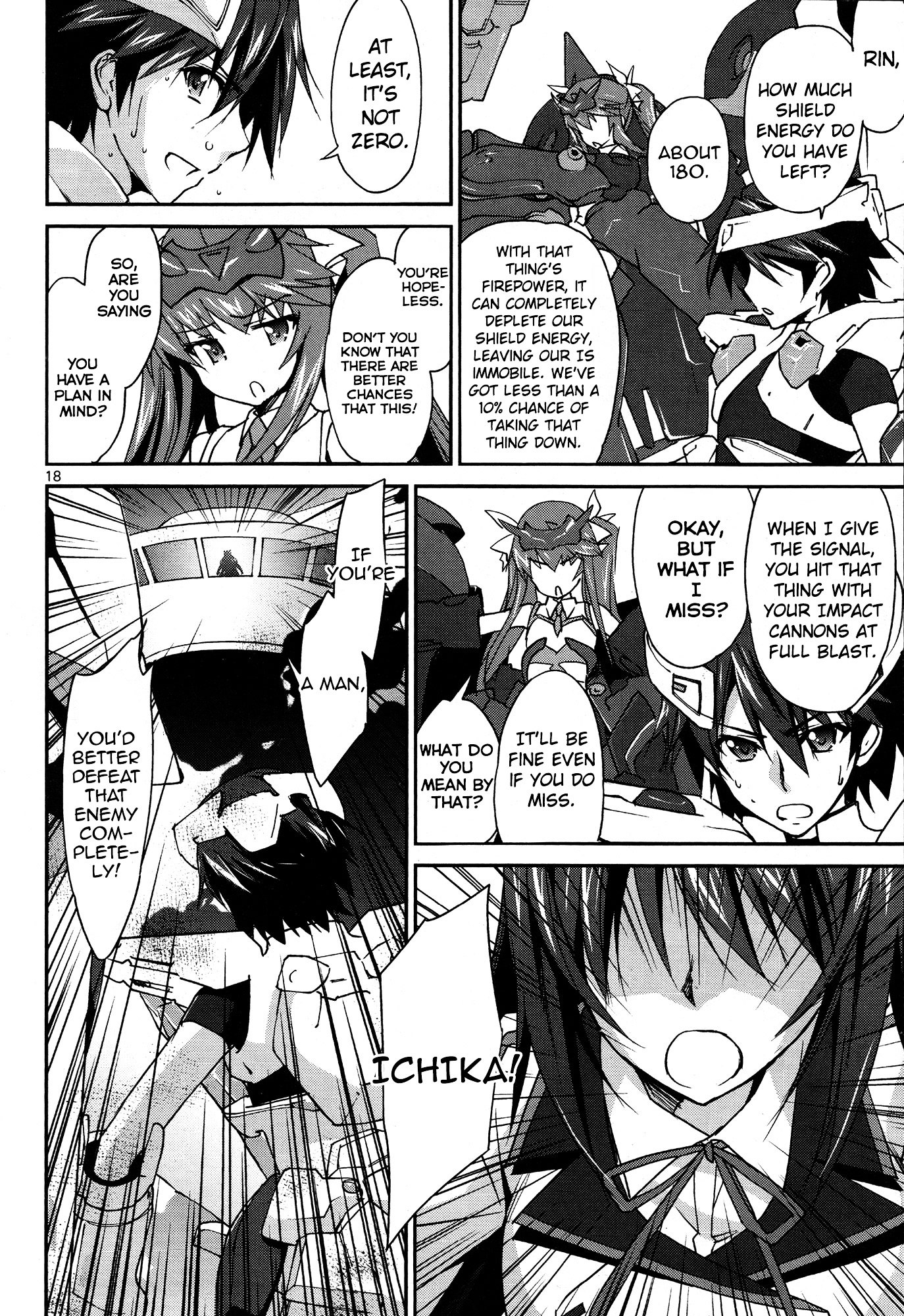 IS (YUUKI Homura) Chapter 8 page 18 - Chapter 8 : Decisive Battle! The Class League Match Part 1