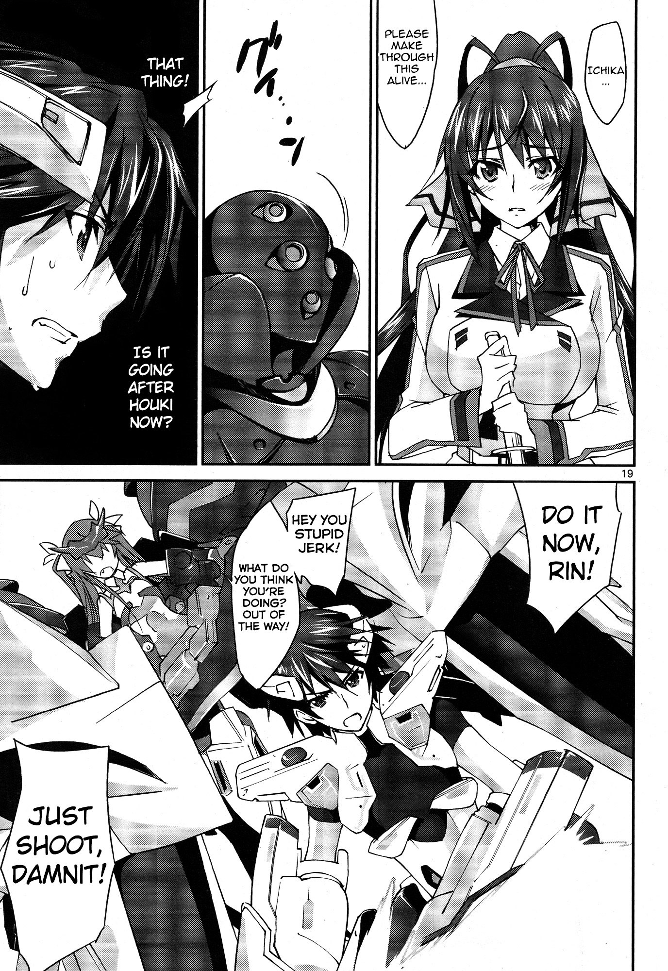 IS (YUUKI Homura) Chapter 8 page 19 - Chapter 8 : Decisive Battle! The Class League Match Part 1