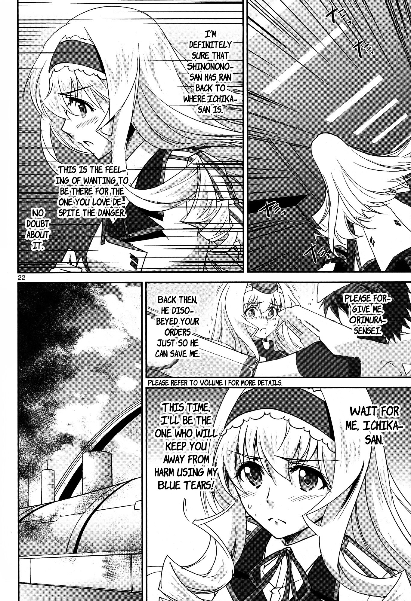 IS (YUUKI Homura) Chapter 8 page 22 - Chapter 8 : Decisive Battle! The Class League Match Part 1