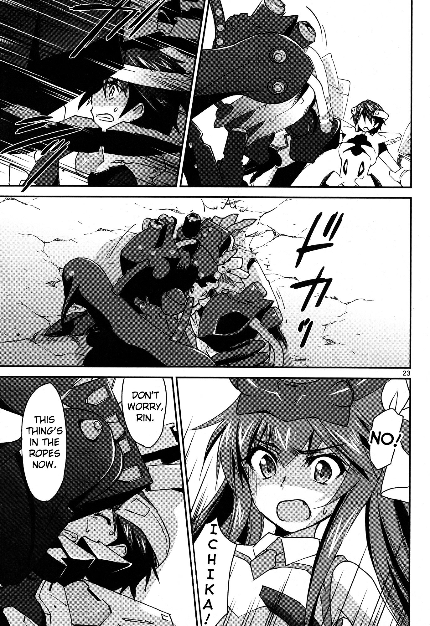 IS (YUUKI Homura) Chapter 8 page 23 - Chapter 8 : Decisive Battle! The Class League Match Part 1