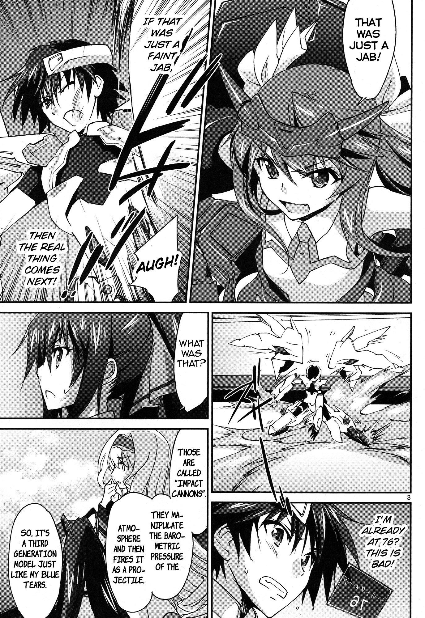 IS (YUUKI Homura) Chapter 8 page 4 - Chapter 8 : Decisive Battle! The Class League Match Part 1