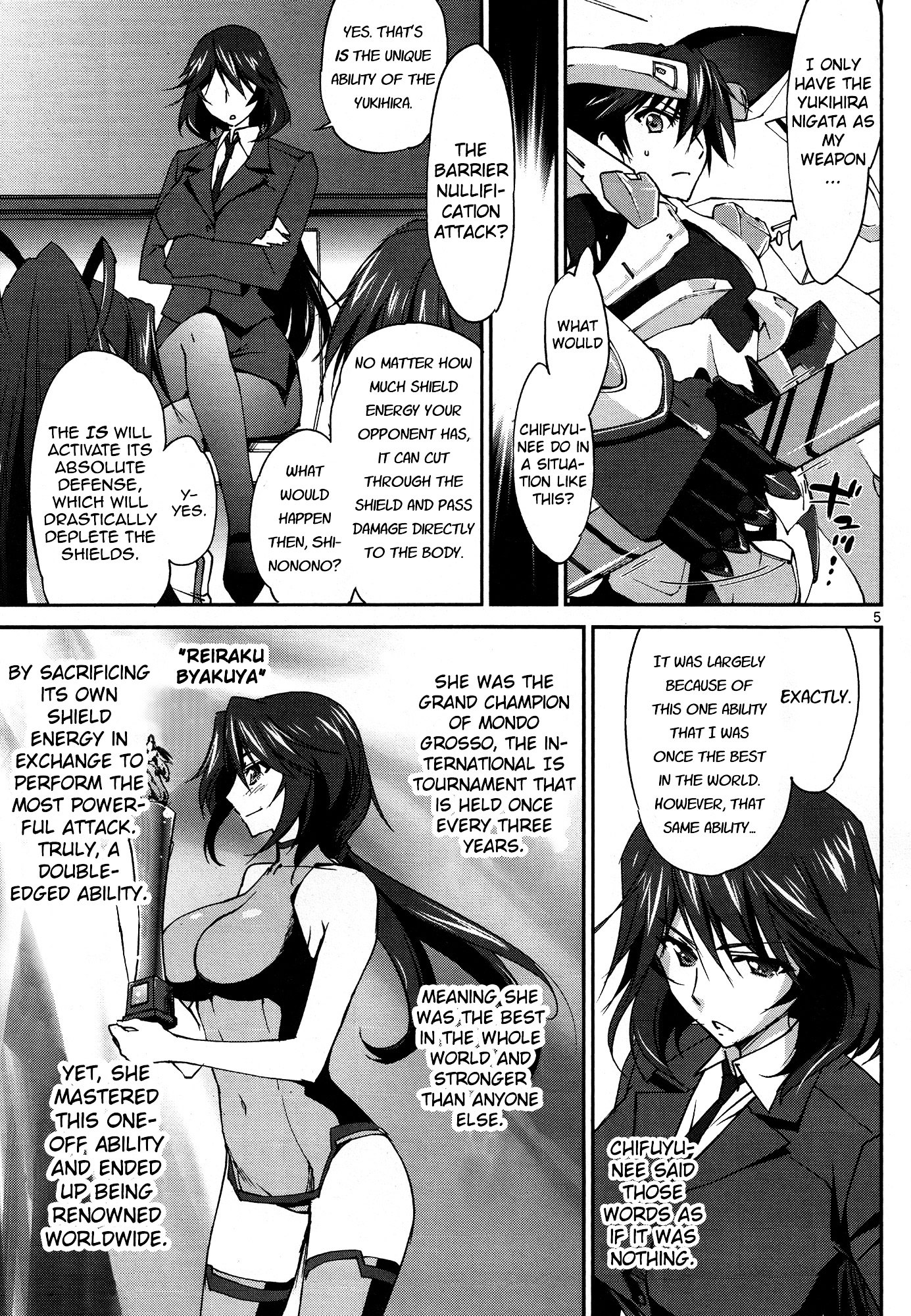 IS (YUUKI Homura) Chapter 8 page 6 - Chapter 8 : Decisive Battle! The Class League Match Part 1