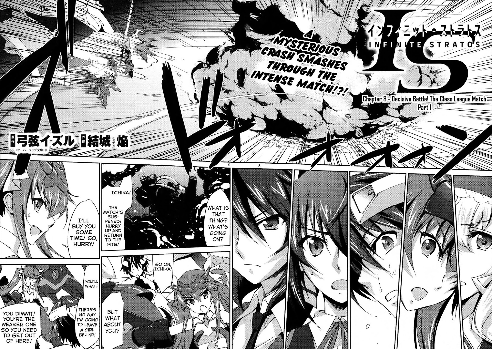 IS (YUUKI Homura) Chapter 8 page 9 - Chapter 8 : Decisive Battle! The Class League Match Part 1