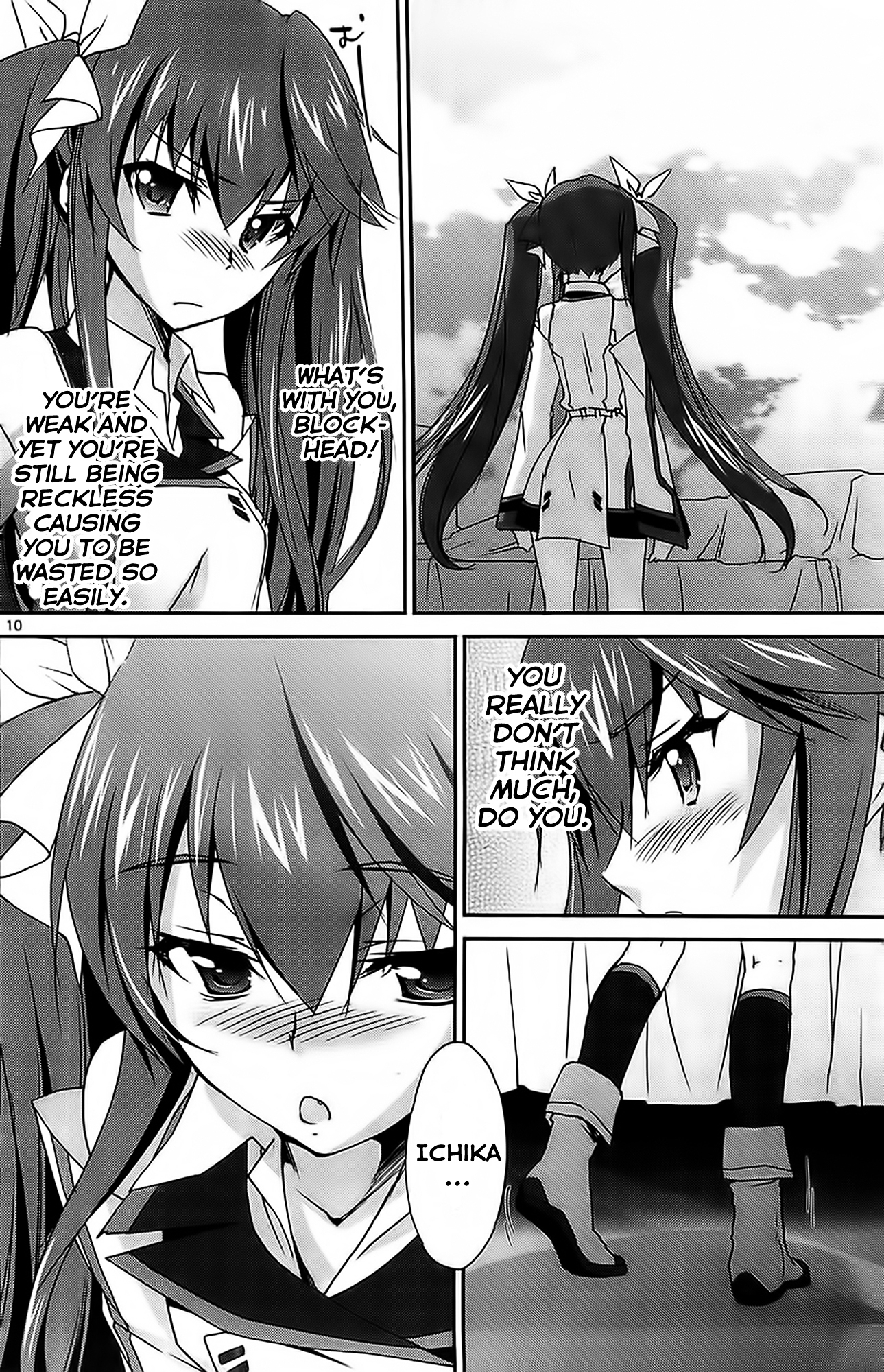 IS (YUUKI Homura) Chapter 9 page 12 - Chapter 9 : Decisive Battle! The Class League Match Part 2