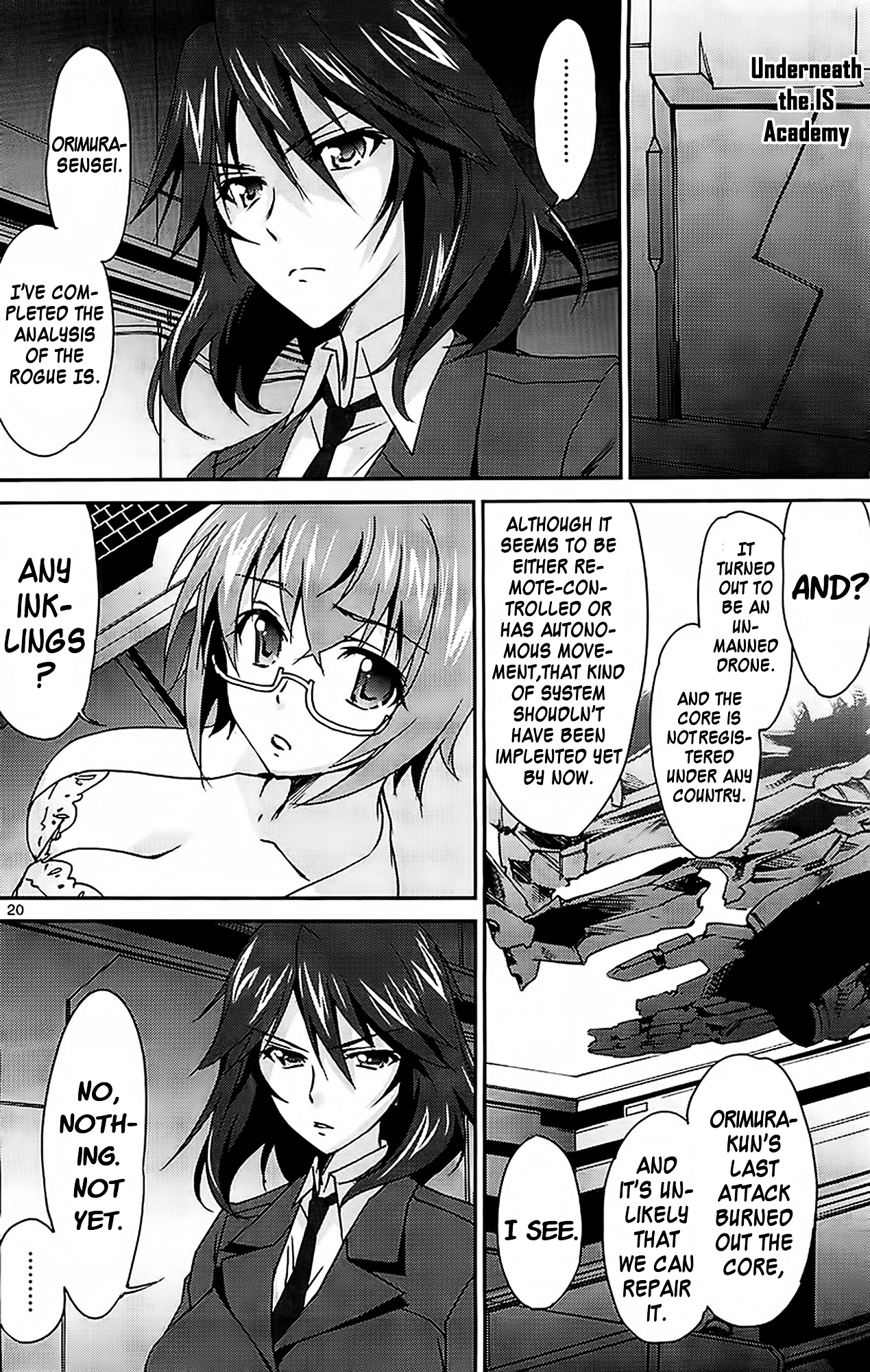 IS (YUUKI Homura) Chapter 9 page 22 - Chapter 9 : Decisive Battle! The Class League Match Part 2