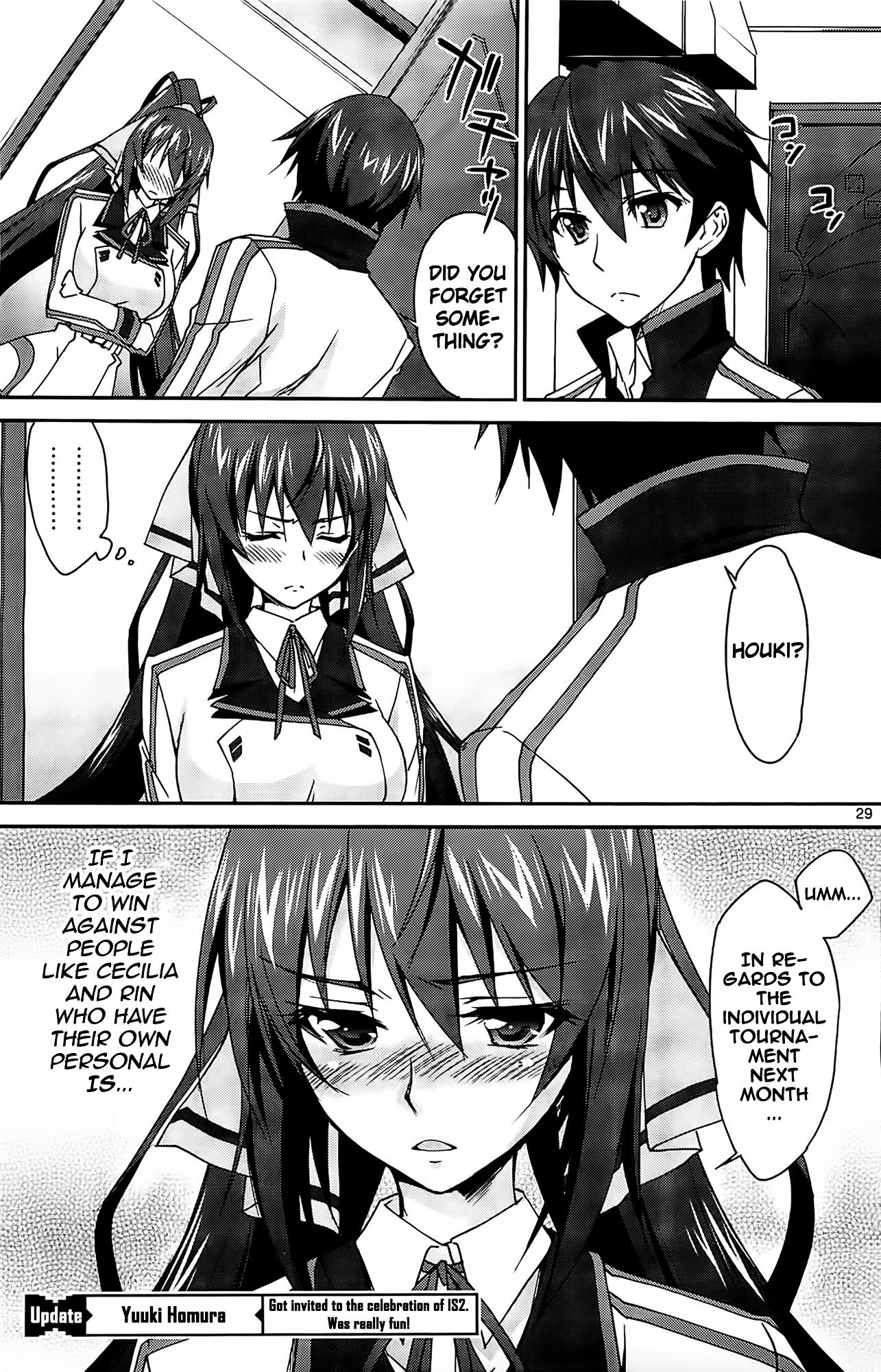 IS (YUUKI Homura) Chapter 9 page 31 - Chapter 9 : Decisive Battle! The Class League Match Part 2