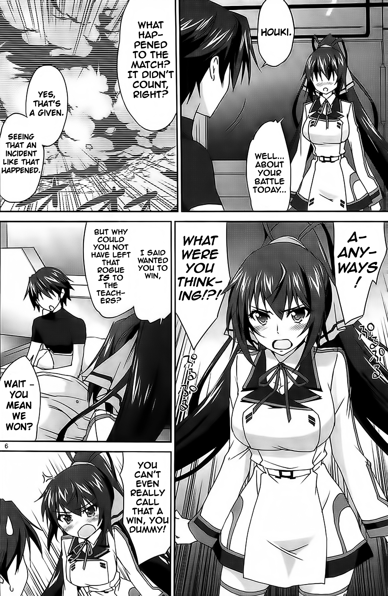 IS (YUUKI Homura) Chapter 9 page 8 - Chapter 9 : Decisive Battle! The Class League Match Part 2