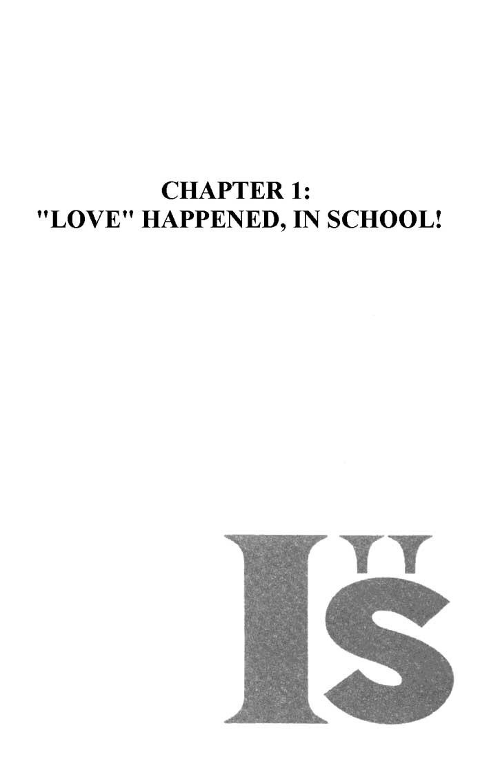 I''s Chapter 1 page 8 - Chapter 1: Love Happened At School!