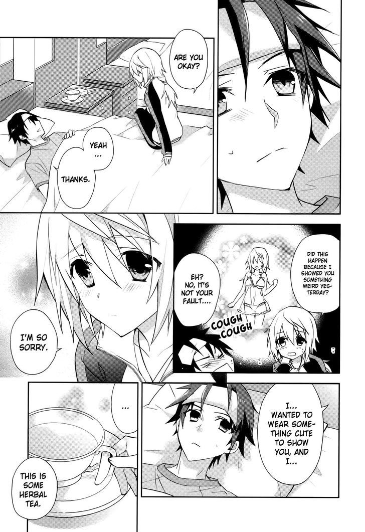 IS2 Official Anthology Chapter 14 page 11 - Chapter 14 : To make a blockhead like you notice me, I have to...