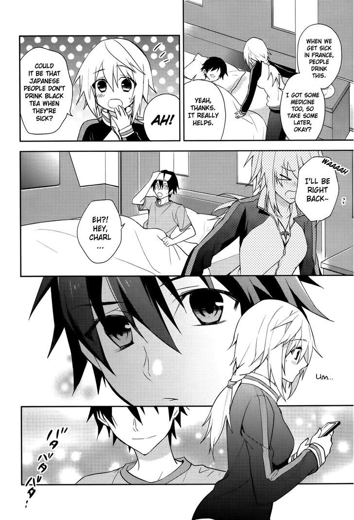 IS2 Official Anthology Chapter 14 page 12 - Chapter 14 : To make a blockhead like you notice me, I have to...