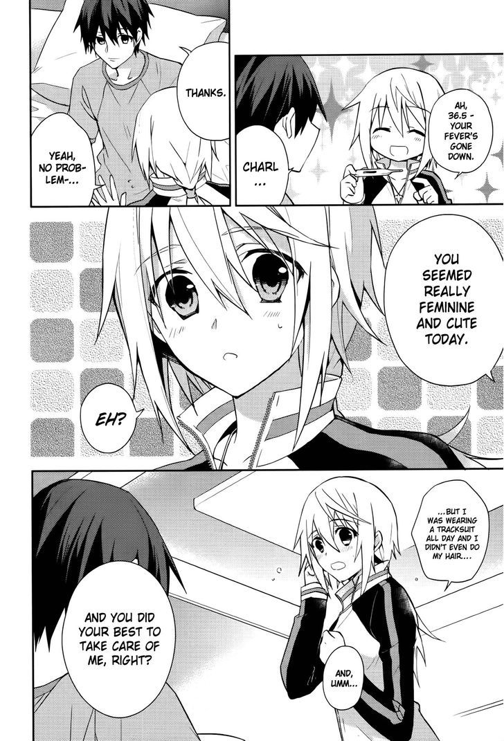 IS2 Official Anthology Chapter 14 page 16 - Chapter 14 : To make a blockhead like you notice me, I have to...