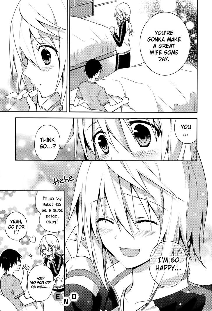 IS2 Official Anthology Chapter 14 page 17 - Chapter 14 : To make a blockhead like you notice me, I have to...