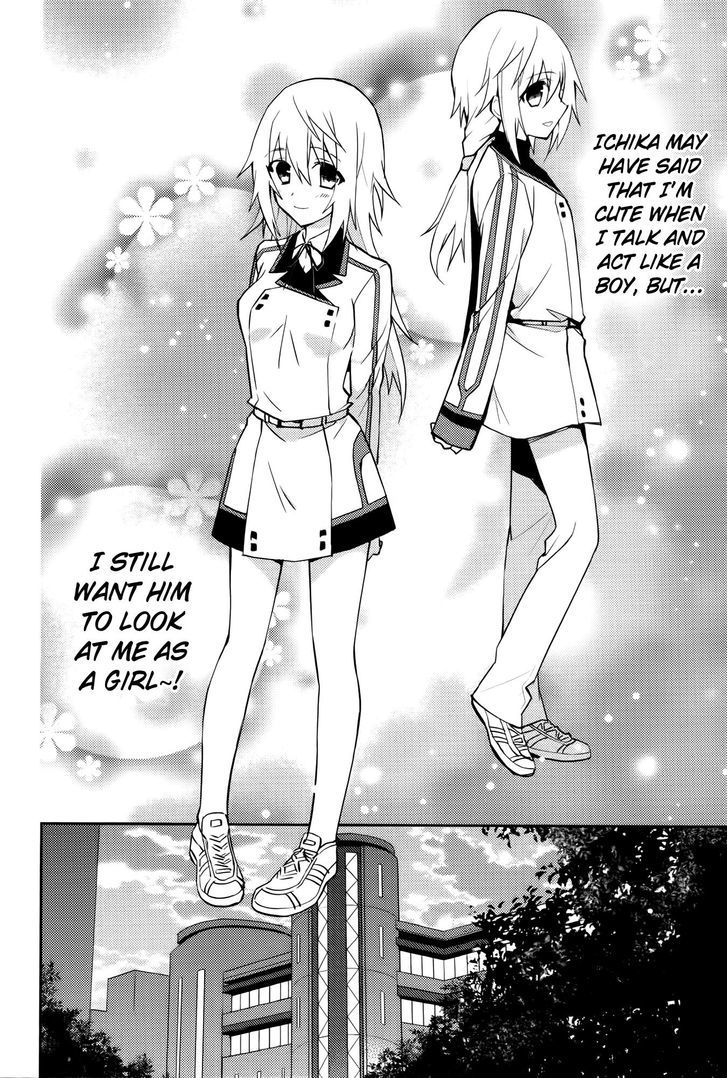 IS2 Official Anthology Chapter 14 page 4 - Chapter 14 : To make a blockhead like you notice me, I have to...