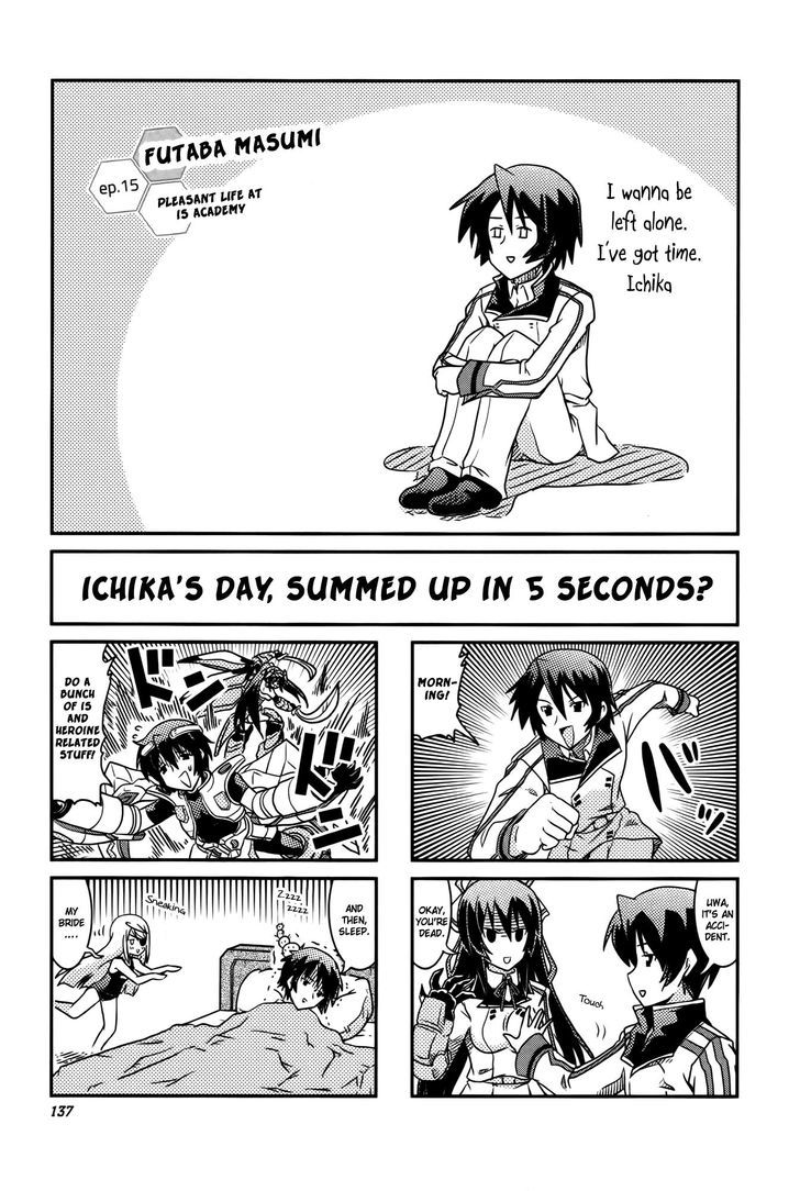 IS2 Official Anthology Chapter 15 page 1 - Chapter 15 : Pleasant Life at IS Academy