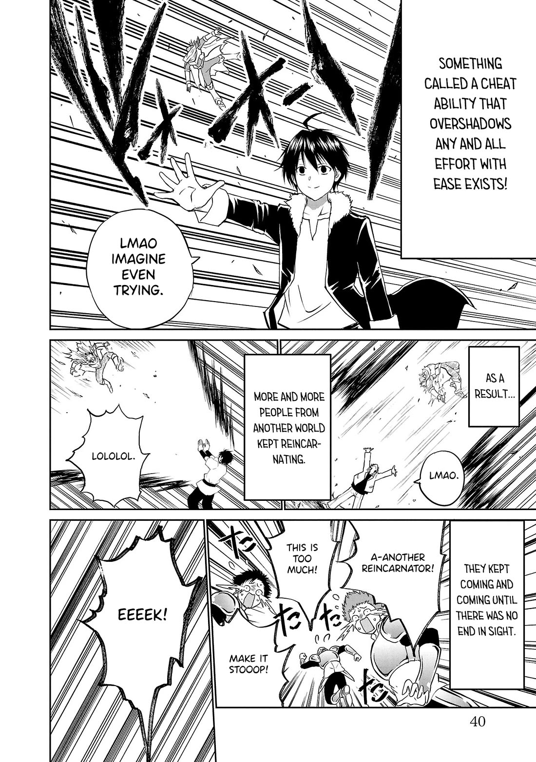 IseGure: After Constantly Being Used as a Foil for OP Isekai Protagonists, The Elite Knight Has Finally Had It. Chapter 1 page 34 - Chapter 1: Foil
