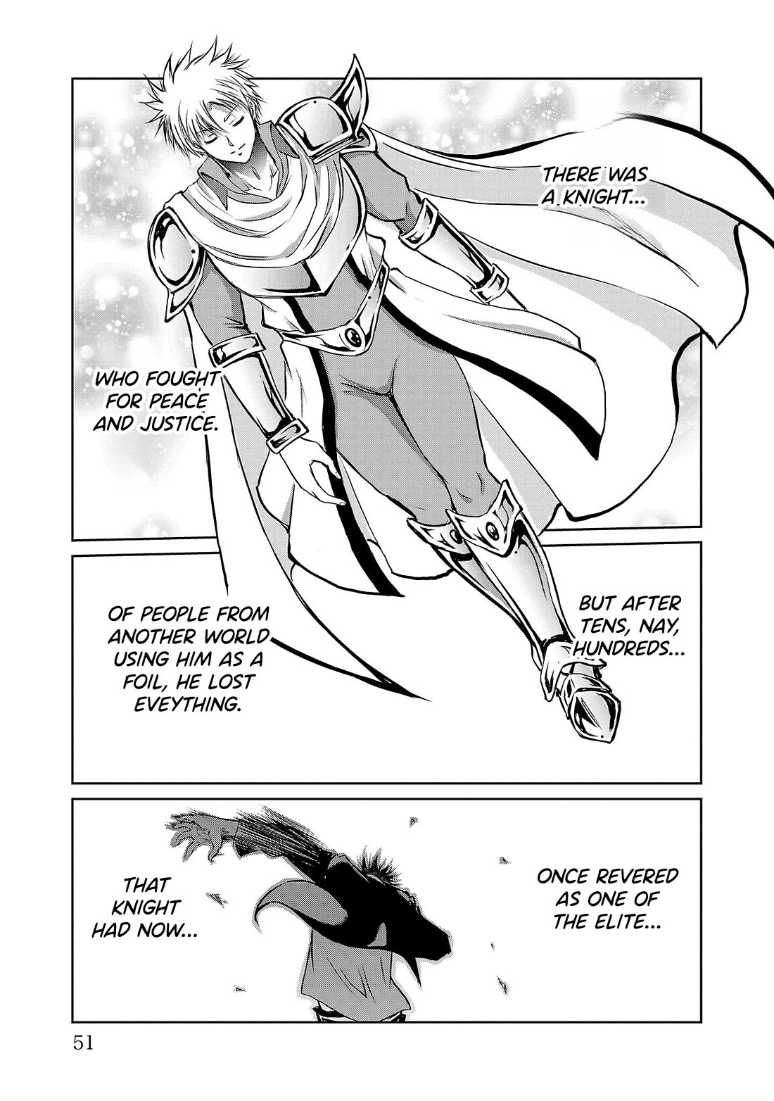 IseGure: After Constantly Being Used as a Foil for OP Isekai Protagonists, The Elite Knight Has Finally Had It. Chapter 1 page 45 - Chapter 1: Foil
