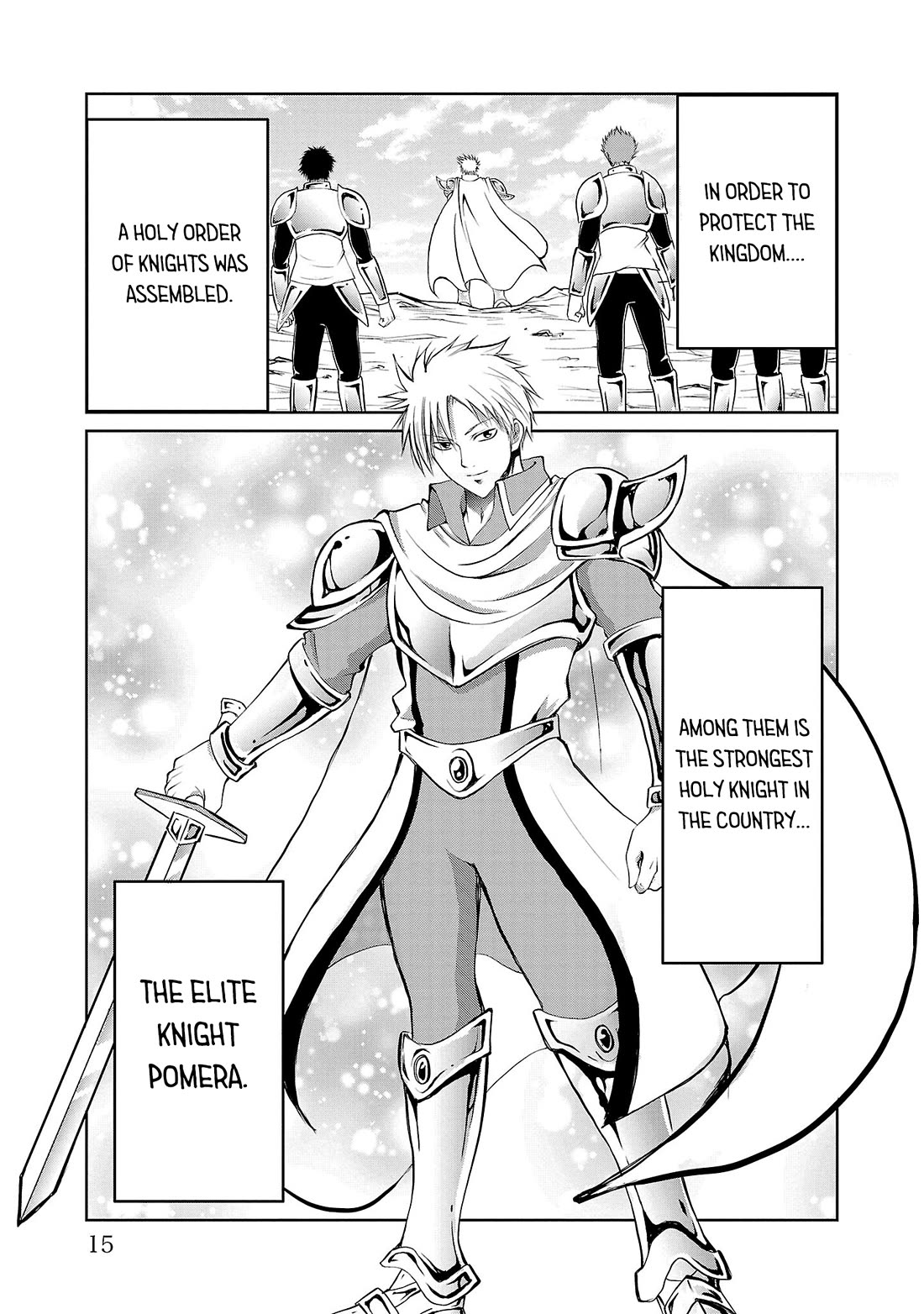 IseGure: After Constantly Being Used as a Foil for OP Isekai Protagonists, The Elite Knight Has Finally Had It. Chapter 1 page 9 - Chapter 1: Foil