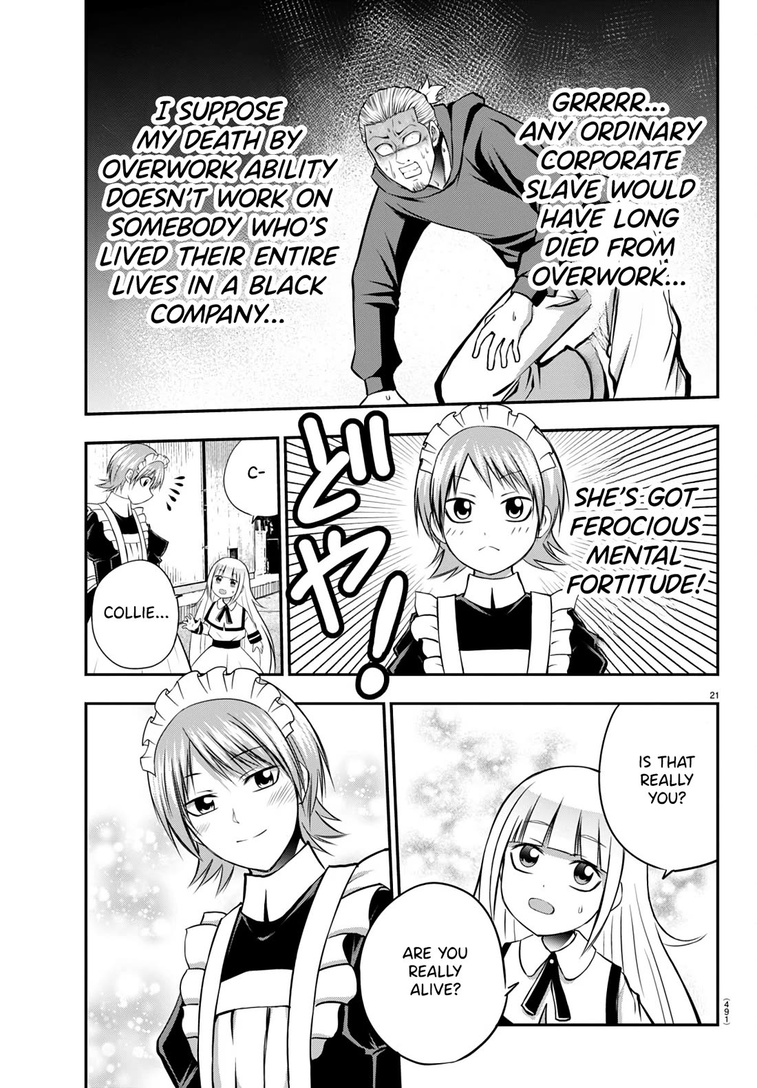 IseGure: After Constantly Being Used as a Foil for OP Isekai Protagonists, The Elite Knight Has Finally Had It. Chapter 12 page 21 - Chapter 12: I Love You The Most in the Whole World