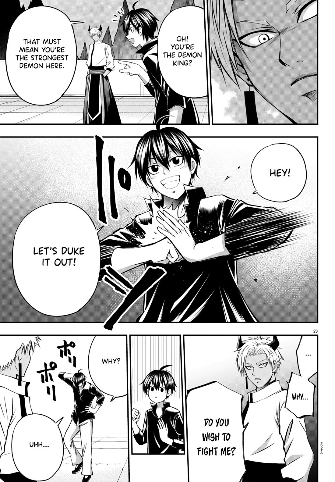 IseGure: After Constantly Being Used as a Foil for OP Isekai Protagonists, The Elite Knight Has Finally Had It. Chapter 13 page 23 - Chapter 13: Demon King