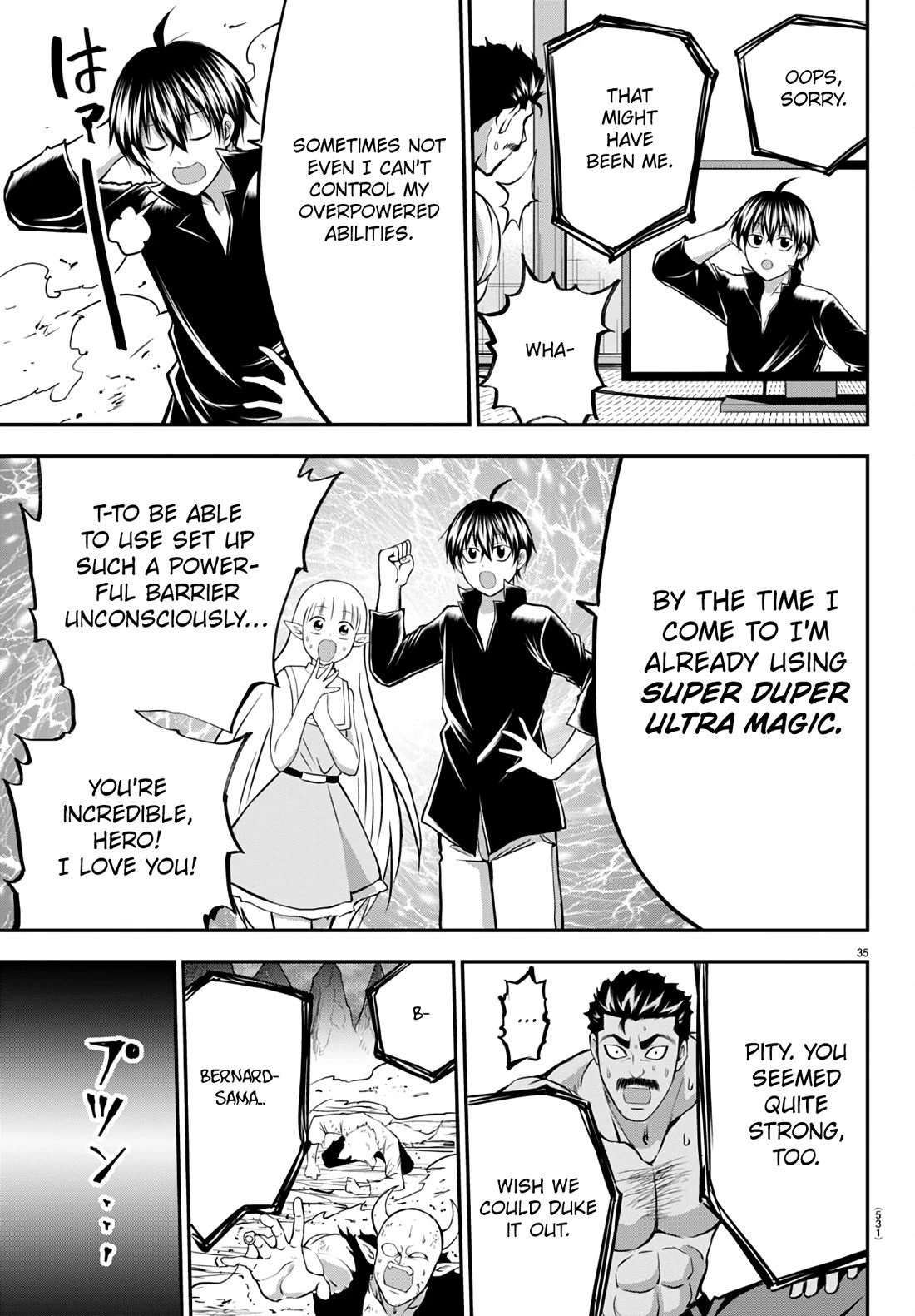 IseGure: After Constantly Being Used as a Foil for OP Isekai Protagonists, The Elite Knight Has Finally Had It. Chapter 15 page 35 - Chapter 15: First Friends