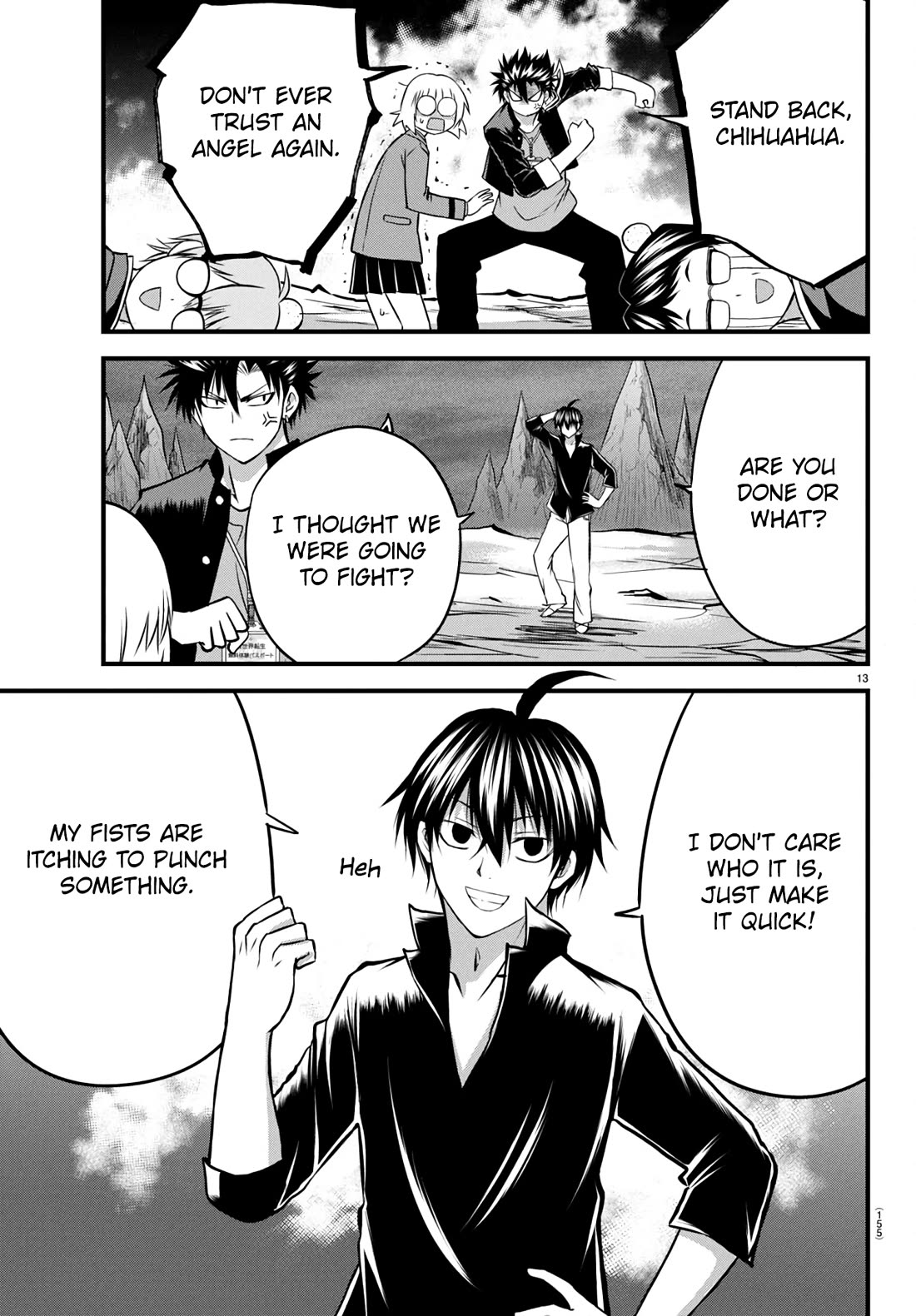 IseGure: After Constantly Being Used as a Foil for OP Isekai Protagonists, The Elite Knight Has Finally Had It. Chapter 17 page 13 - Chapter 17: Cheat