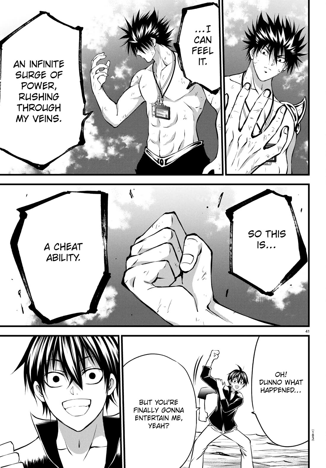IseGure: After Constantly Being Used as a Foil for OP Isekai Protagonists, The Elite Knight Has Finally Had It. Chapter 17 page 41 - Chapter 17: Cheat