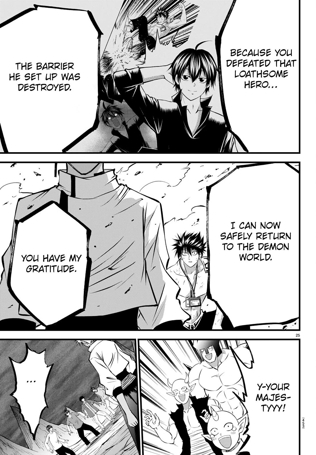 IseGure: After Constantly Being Used as a Foil for OP Isekai Protagonists, The Elite Knight Has Finally Had It. Chapter 19 page 25 - Chapter 19: Hero
