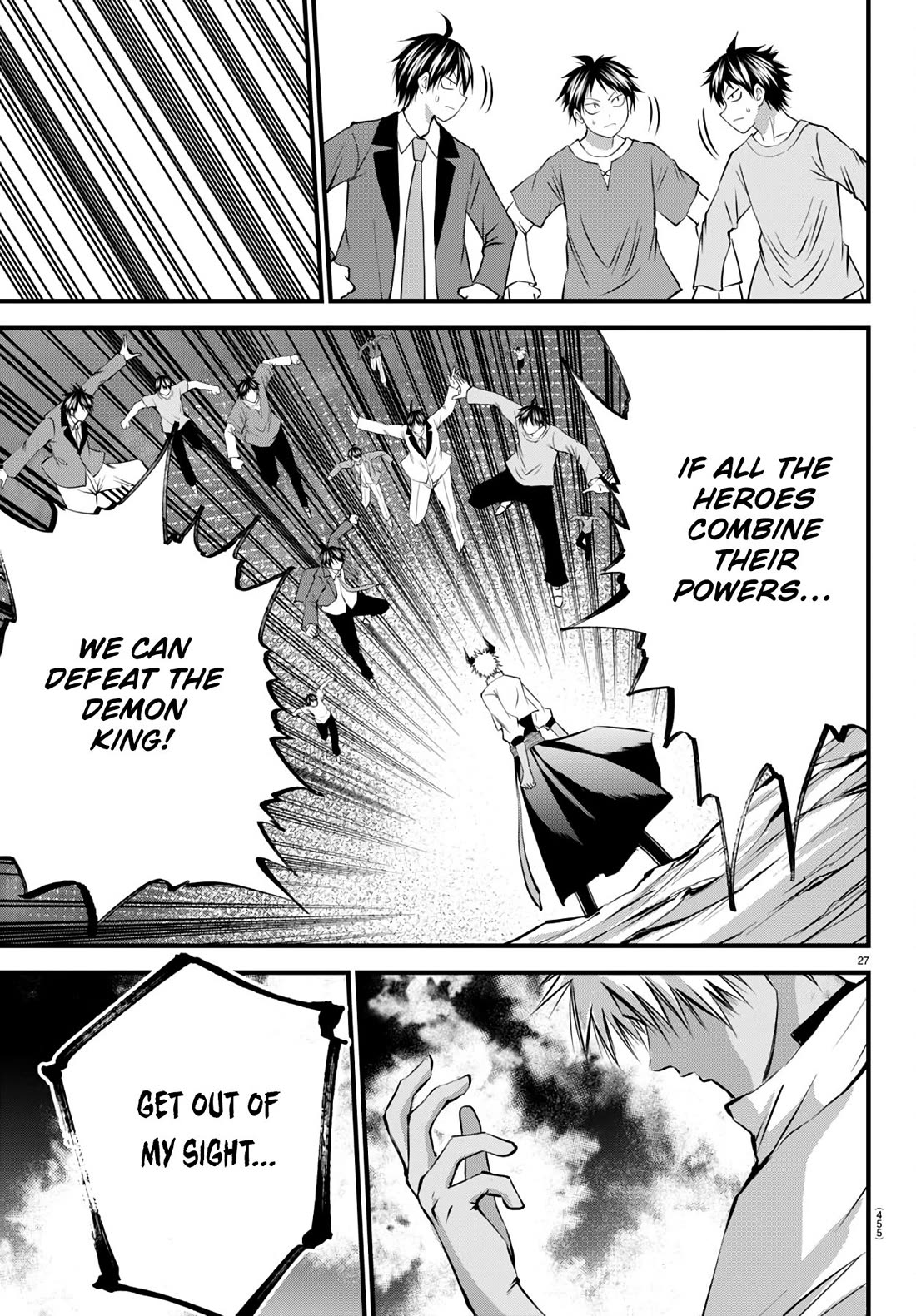 IseGure: After Constantly Being Used as a Foil for OP Isekai Protagonists, The Elite Knight Has Finally Had It. Chapter 19 page 27 - Chapter 19: Hero