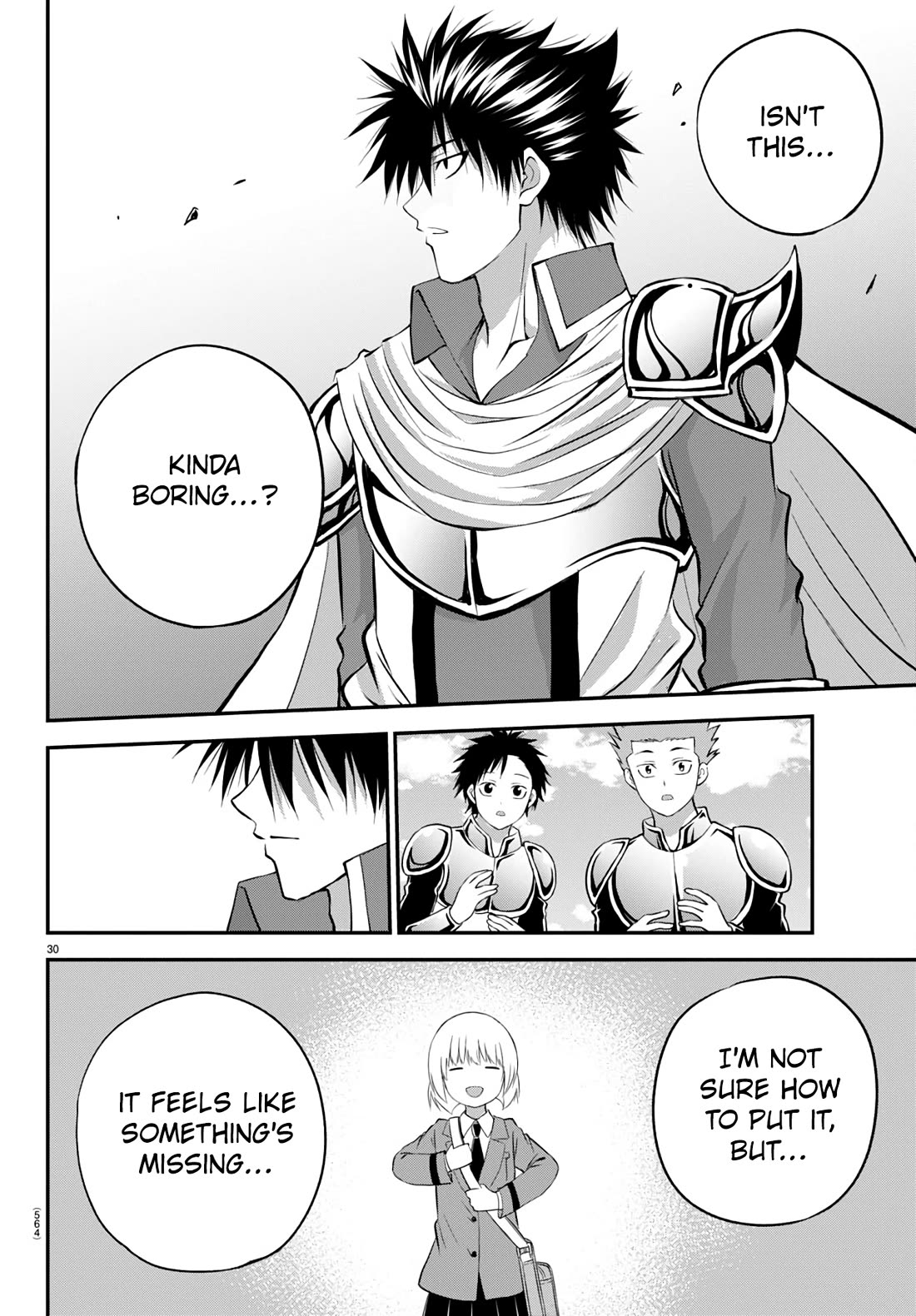 IseGure: After Constantly Being Used as a Foil for OP Isekai Protagonists, The Elite Knight Has Finally Had It. Chapter 20 page 30 - Chapter 20: Pomera and Chiwa [END]
