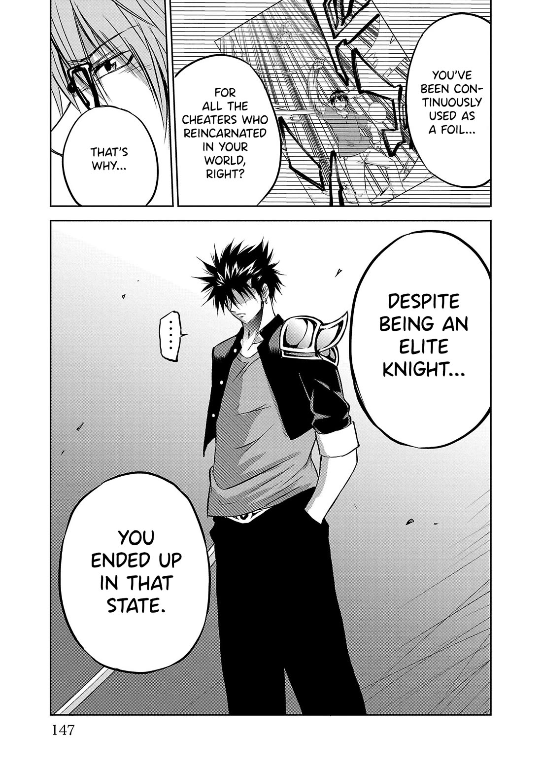 IseGure: After Constantly Being Used as a Foil for OP Isekai Protagonists, The Elite Knight Has Finally Had It. Chapter 3 page 23 - Chapter 3: Angel