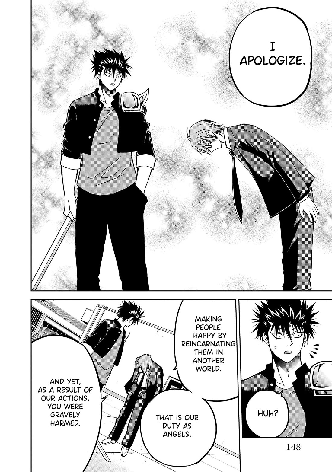 IseGure: After Constantly Being Used as a Foil for OP Isekai Protagonists, The Elite Knight Has Finally Had It. Chapter 3 page 24 - Chapter 3: Angel