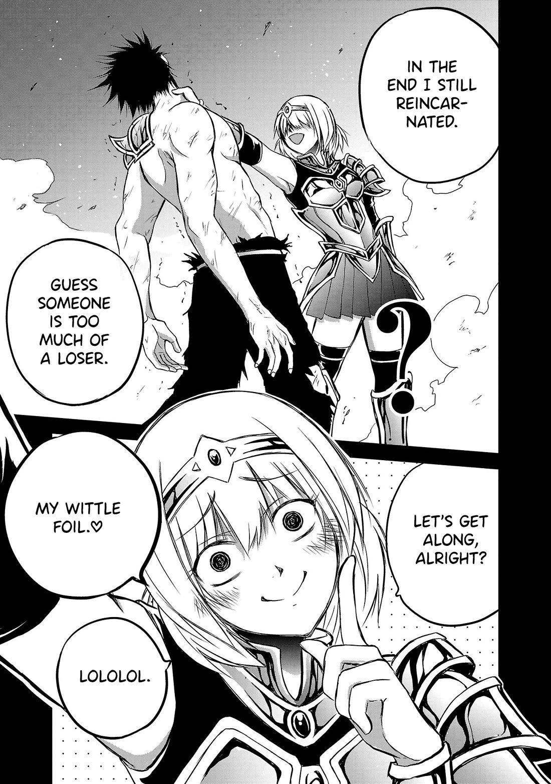 IseGure: After Constantly Being Used as a Foil for OP Isekai Protagonists, The Elite Knight Has Finally Had It. Chapter 3 page 37 - Chapter 3: Angel