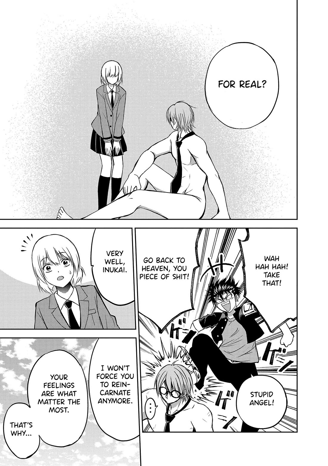 IseGure: After Constantly Being Used as a Foil for OP Isekai Protagonists, The Elite Knight Has Finally Had It. Chapter 3 page 47 - Chapter 3: Angel