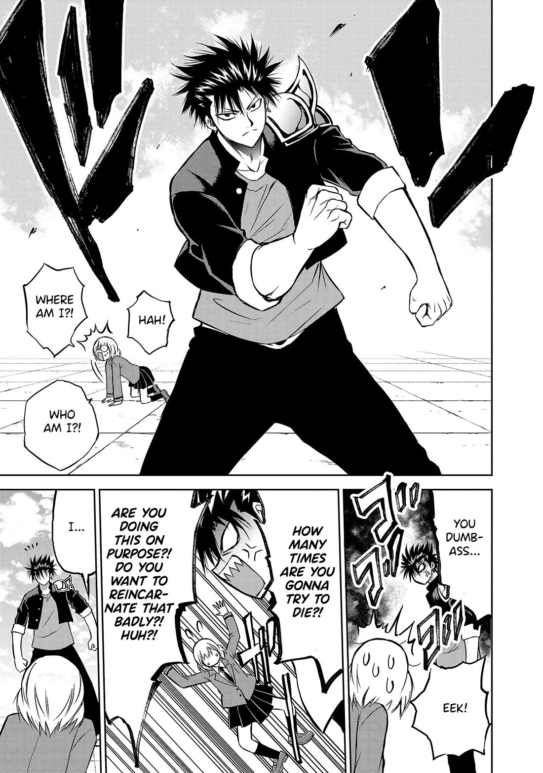 IseGure: After Constantly Being Used as a Foil for OP Isekai Protagonists, The Elite Knight Has Finally Had It. Chapter 3 page 5 - Chapter 3: Angel