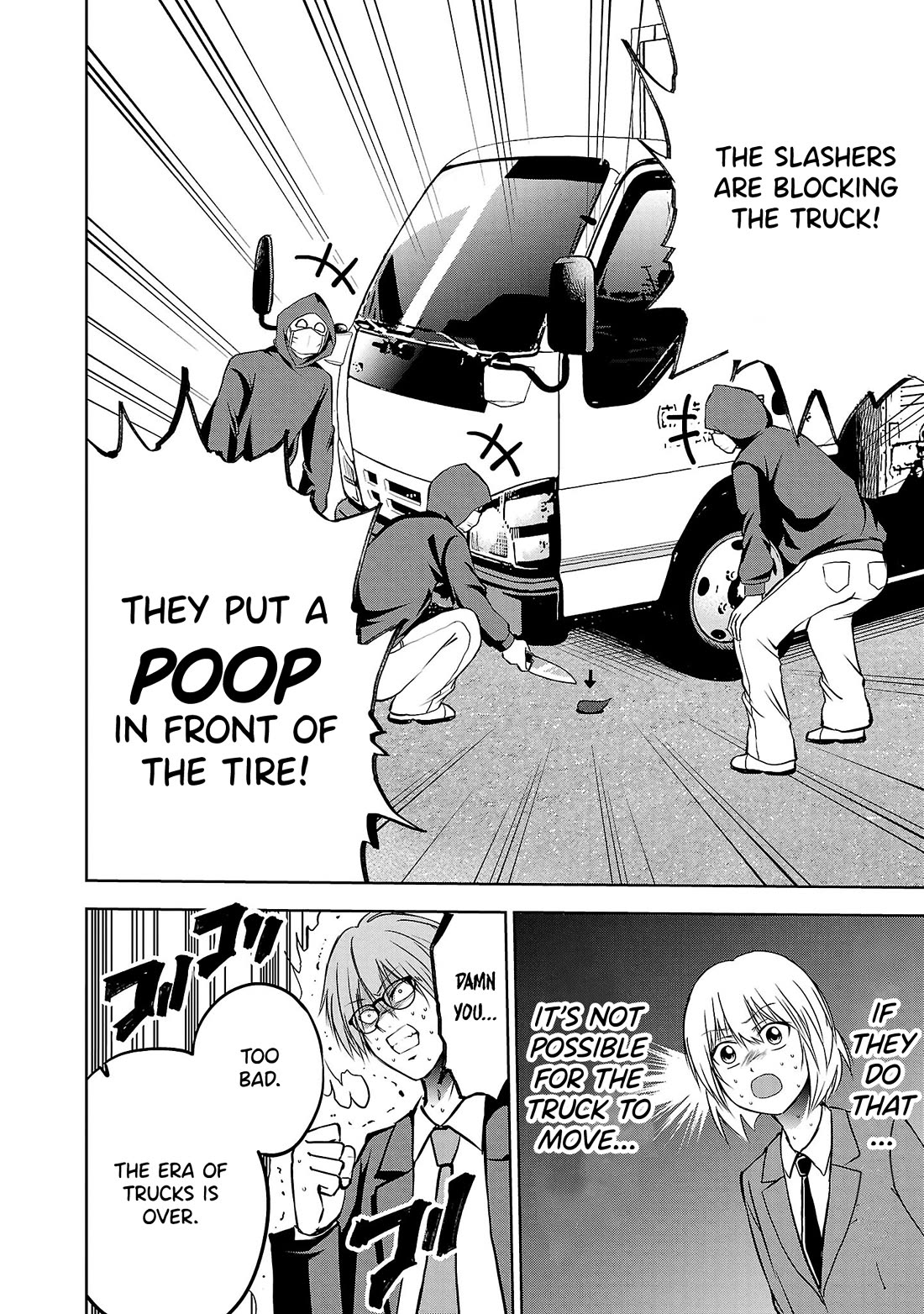 IseGure: After Constantly Being Used as a Foil for OP Isekai Protagonists, The Elite Knight Has Finally Had It. Chapter 6 page 14 - Chapter 6: Trucks vs Slashers