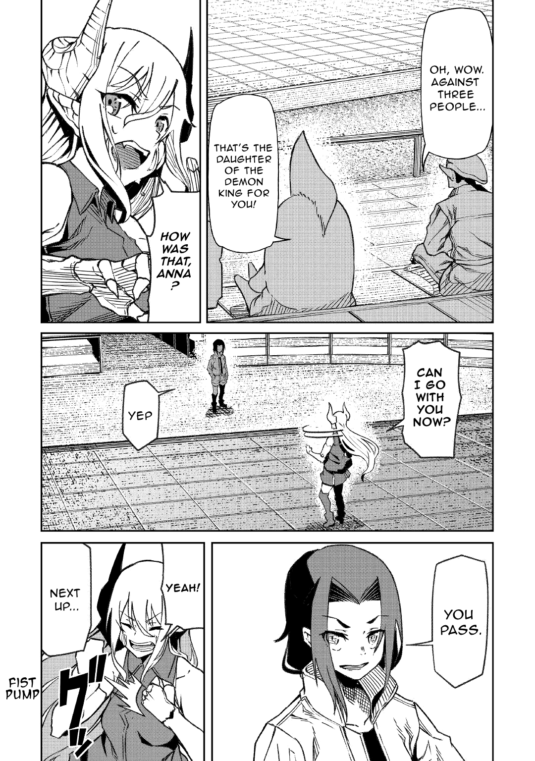 Iseikai Tensei Chapter 16 page 8 - Chapter 16: Member Selection Test