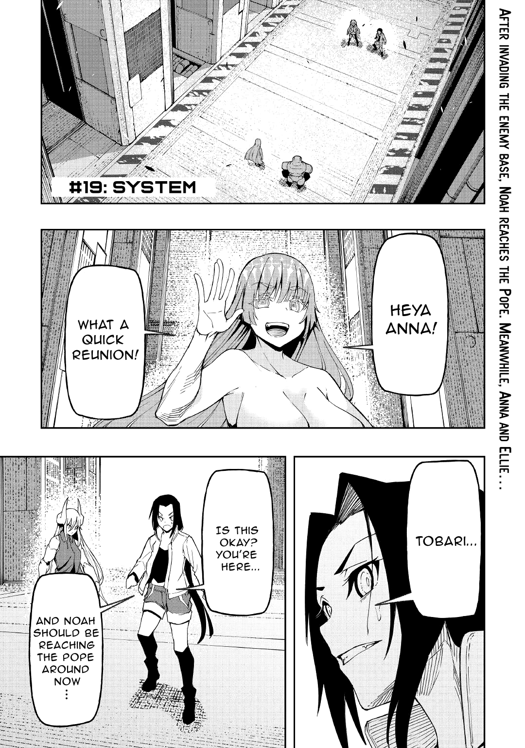 Iseikai Tensei Chapter 19 page 1 - Chapter 19: System